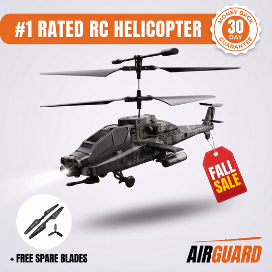 AirGuard™ Military Gunship RC Helicopter